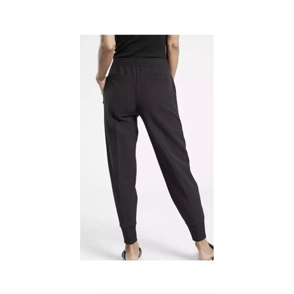 ATHLETA Endeavor Jogger Pants NWT Wrinkle Free Size 6P Black - Picture 2 of 11
